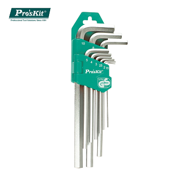 HW-129/8PK-029 Pro'sKit Набор ключей-шестигранников (9шт., удлиненная ручка)
