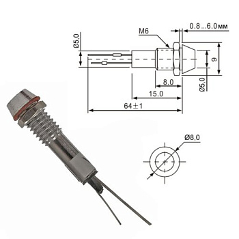 L-614-G 12v (6mm)