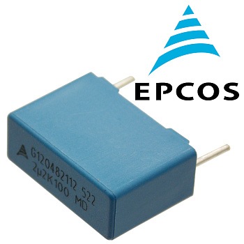 MKT 2,2мкФ 100в конденсатор EPCOS