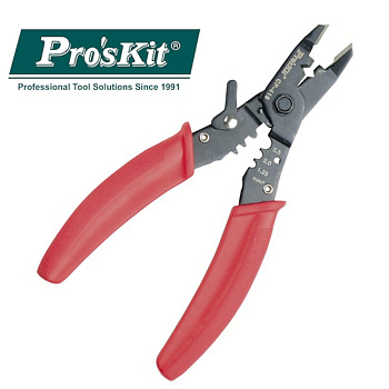 CP-415 Pro'sKit Клещи-кусачки для резки/зачистки/обжима проводов