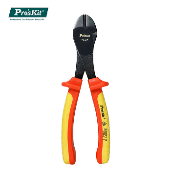 PM-916 Pro'sKit Кусачки изолированные усиленные (1000В, сталь до 3.8мм, 200мм)