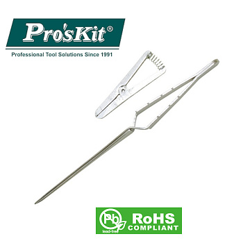 SH-4017 Pro'sKit Набор пинцетов для пайки (2 шт.)