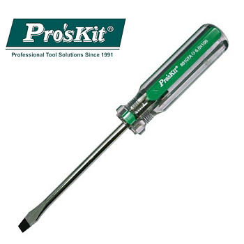 89107A Pro'sKit Отвертка LineColor (- 6, 6х100мм, 190мм)