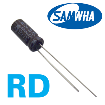 2,2мкФ 100В (5x11) RD-105C Конденсатор электролитический