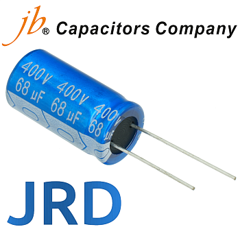 68мкФ 400В (16x31) JRD (5000ч.) Конденсатор электролитический