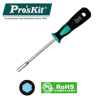 SD-2800-M7 Pro'sKit Отвертка торцевая (М7х125)