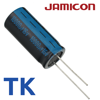 10000мкФ 16В (16x35,5) TKR-105C Конденсатор электролитический