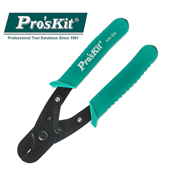 608-330 Pro'sKit Кусачки кабельные (коакс. до 10мм2, 165мм, пружина)