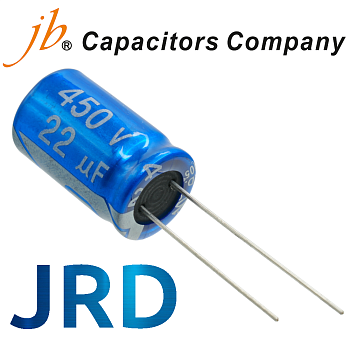 22мкФ 450В (13x20) JRD (5000ч.) Конденсатор электролитический