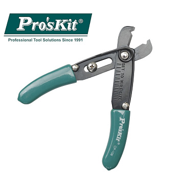 CP-108 Pro'sKit Клещи для резки/зачистки проводов (рег.винт, 127мм)