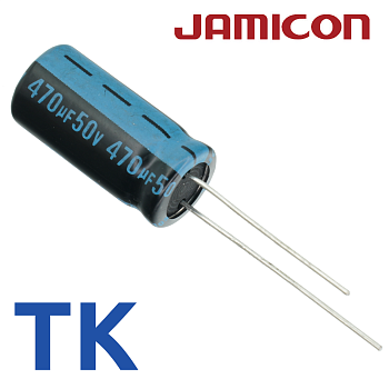 470мкФ 50В (10x20) TK-105C Конденсатор электролитический