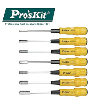 1PK-9402 Pro'sKit Набор отверток (7шт., головки М3-М6)