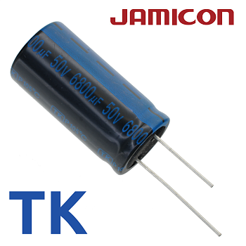 6800мкФ 50В (22x45) TKR-105C Конденсатор электролитический