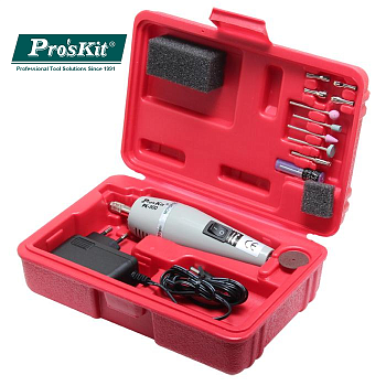 1PK-500B-2 Pro'sKit Дрель мини профессиональная с насадками