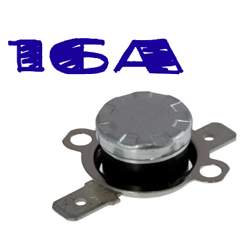 80°C 16А 250В Термостат KSD301-16
