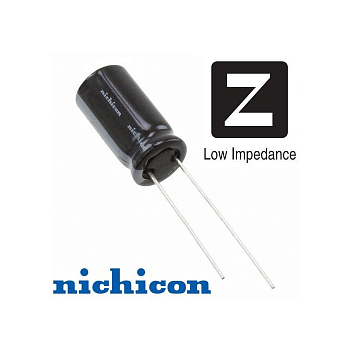 100мкФ 50В (8х11,5) HE (7000ч.)  (low imp.) Конденсатор электролитический Nichicon