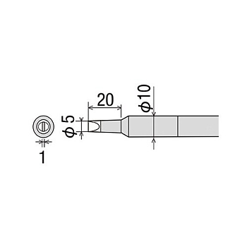 PX-40RT-5D жало GOOT