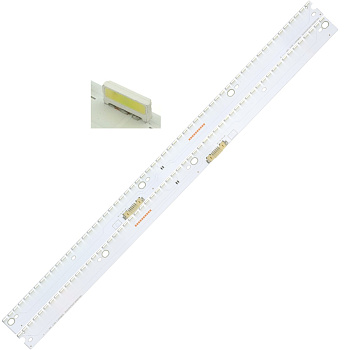 Светодиодная планка для подсветки ЖК панелей V6ER_490SMA/B_LED58_R2 (комплект 2 планки по 533мм, 58 