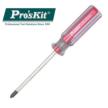 89107B Pro'sKit Отвертка LineColor (+ #2, 6х100мм, 190мм)