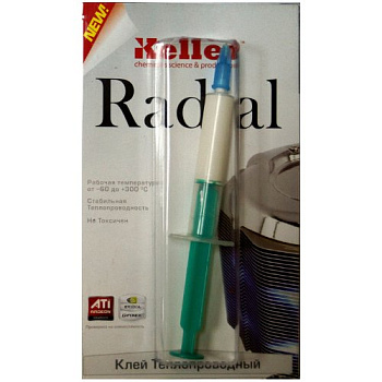 Теплопроводный клей Radial
