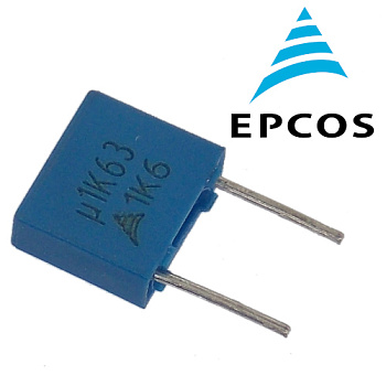 MKT 0,1мкФ 63в конденсатор EPCOS B32529C0104J