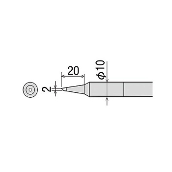 PX-40RT-2C жало GOOT