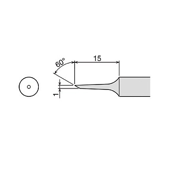 PX-60RT-1C жало (d6.5х26мм) GOOT