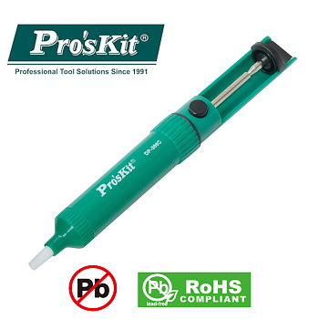 DP-366C Pro'sKit Оловоотсос пластиковый (195мм)