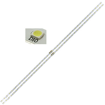 Светодиодная планка для подсветки ЖК панелей AOT-55-NU7100-2X40-3030C (комплект 2 планки по 597мм, 4