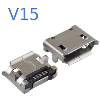 MicroUSB-F V15 Гнездо