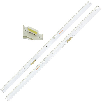Светодиодная планка для подсветки ЖК панелей V6ER_550SMA/B_LED66_R2 (комплект 2 планки по 600мм, 66 