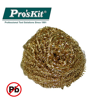 SH-1025-B Proskit Сменный наполнитель из латунной стружки для очистителя жала паяльников в комлекте 