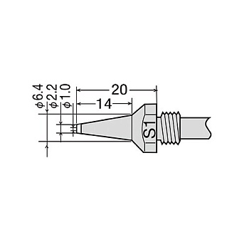 TP-100N-S1 Сменный носик GOOT