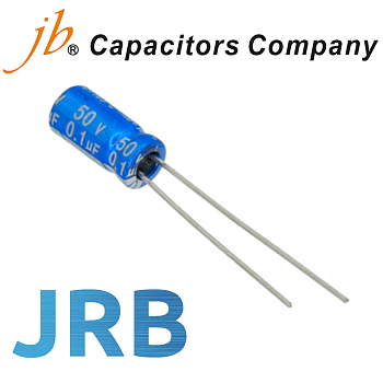 0,1мкФ 50В (5х11) JRB Конденсатор электролитический