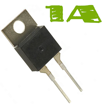 110°C 1А 250В Термостат KSD-01F