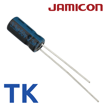 3,3мкФ 50В (5x11) TKR-105C Конденсатор электролитический