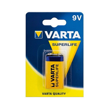 VARTA SUPERLIFE 6F22 (крона, 2022 E-Block) Батарейка