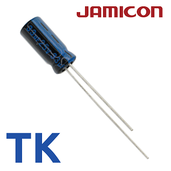 33мкФ 25В (5x11) TKR-105C Конденсатор электролитический