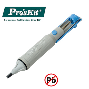 8PK-366N-S Pro'sKit Оловоотсос механический вакуумный с тефлоновым наконечником