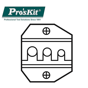 1PK-3003D4 Pro'sKit Губки сменные для обжима коннекторов SMA и SFR