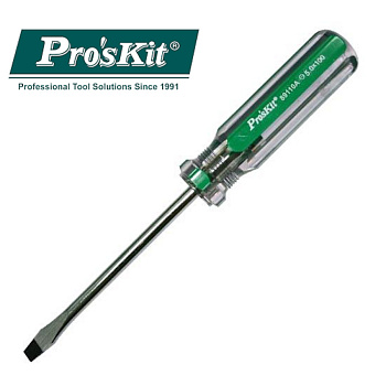 89110A Pro'sKit Отвертка LineColor (- 5, 5х100мм, 180мм)
