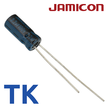 2,2мкФ 100В (5x11) TKR-105C Конденсатор электролитический