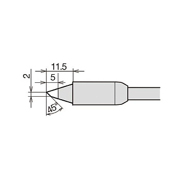 RX-85HRT-2ВС жало-нагреватель 24V GOOT