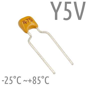 4,7мкФ 50В Y5V Конденсатор керамический