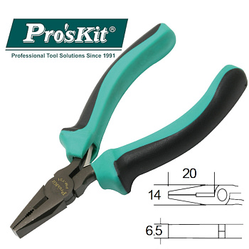 PM-731 Pro'sKit Пассатижи мини (медь до 1мм, 120мм, пружина)