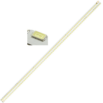 Светодиодная планка для подсветки ЖК панелей 47" V5 Edge FHD REV01 (комплект 2 планки по 531мм, 66 с