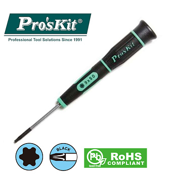 SD-081-T9 Pro'sKit (аналог 1PK-081-T9) Отвертка часовая (звездочка Т9, 50/100мм)