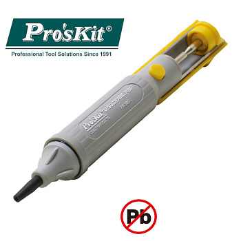 8PK-366N-Y Pro'sKit Оловоотсос механический вакуумный с тефлоновым наконечником