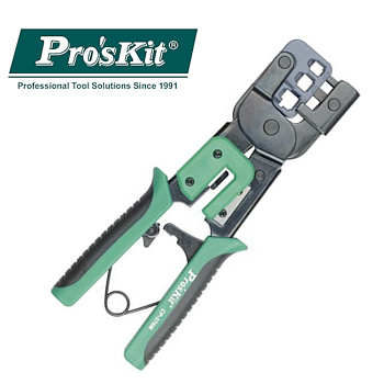 CP-376M Pro'sKit Клещи для обжима модульных разъемов (225мм)