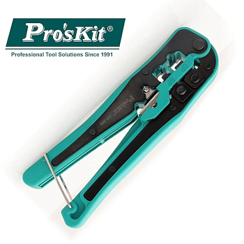 CP-393 Pro'sKit Клещи для зачистки и модульных разъемов (160мм)